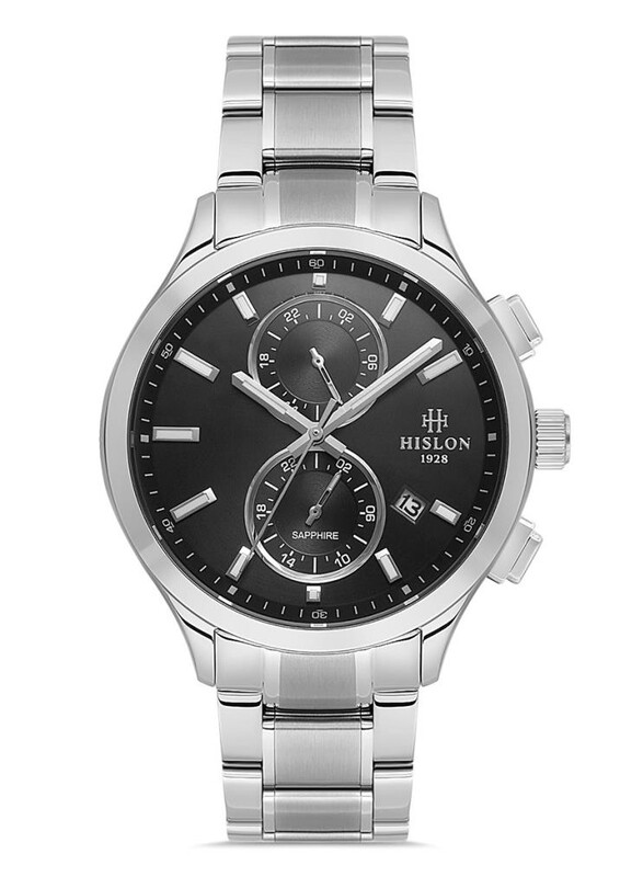 HISLON - Hislon Date DT158S-04SS Erkek Kol Saati