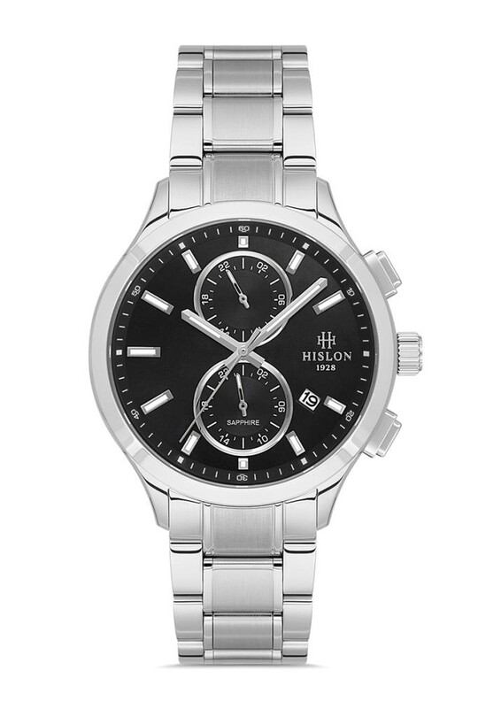 Hislon Date DT158S-04SS Erkek Kol Saati - Thumbnail