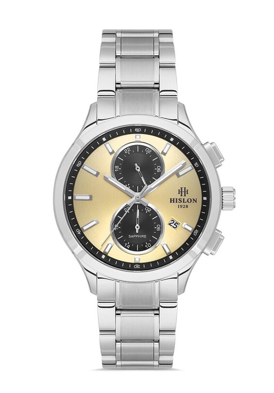 Hislon Date DT158S-07SS Erkek Kol Saati - Thumbnail