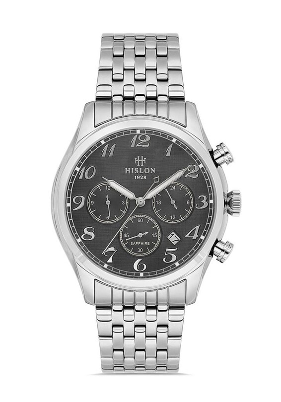 Hislon Date DT171S-04SS Erkek Kol Saati - Thumbnail