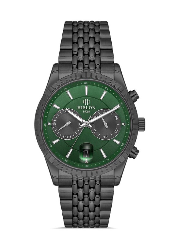 Hislon - Hislon DT145N-15SS Erkek Kol Saati