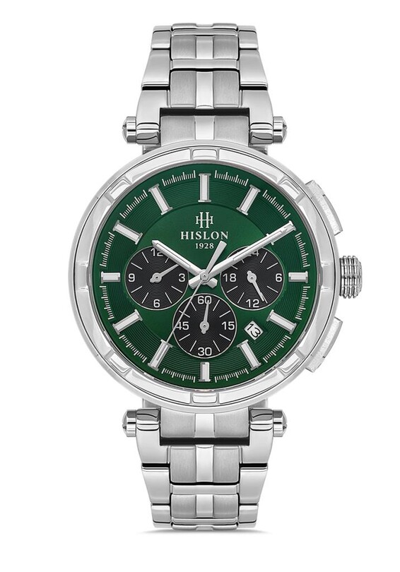 Hislon - Hislon DT202S-15SS Erkek Kol Saati