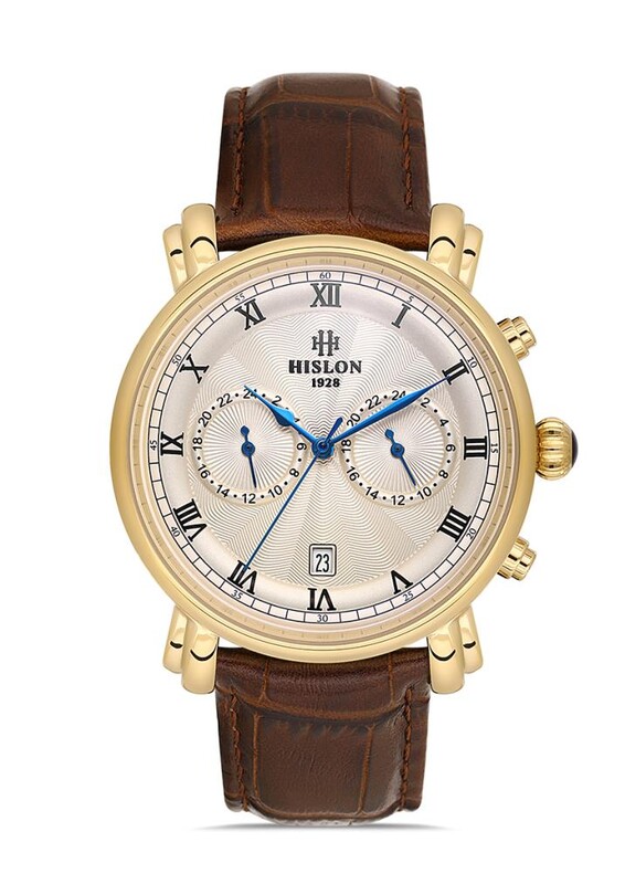 Hislon - Hislon DT204G-02KG Erkek Kol Saati