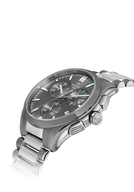 Hislon Masterwork MS152T-05SS Erkek Kol Saati - Thumbnail