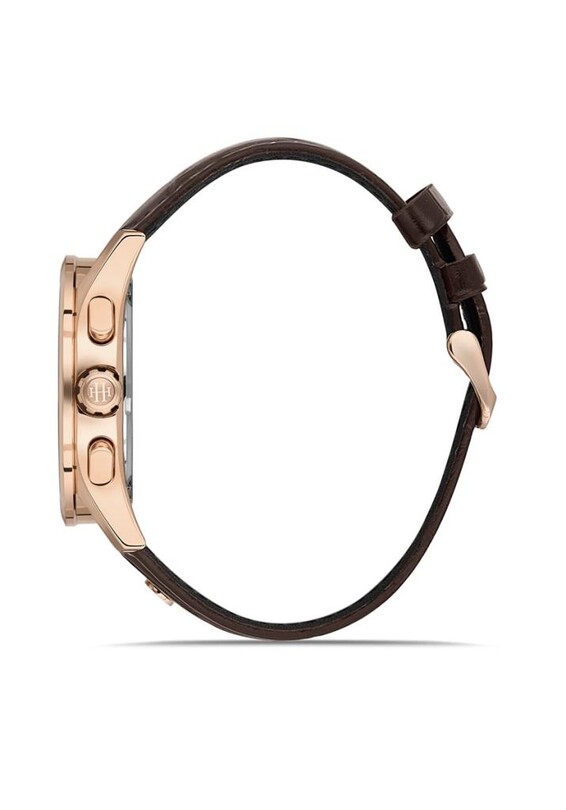 Hislon Masterwork MS206R-04BR Erkek Kol Saati - Thumbnail