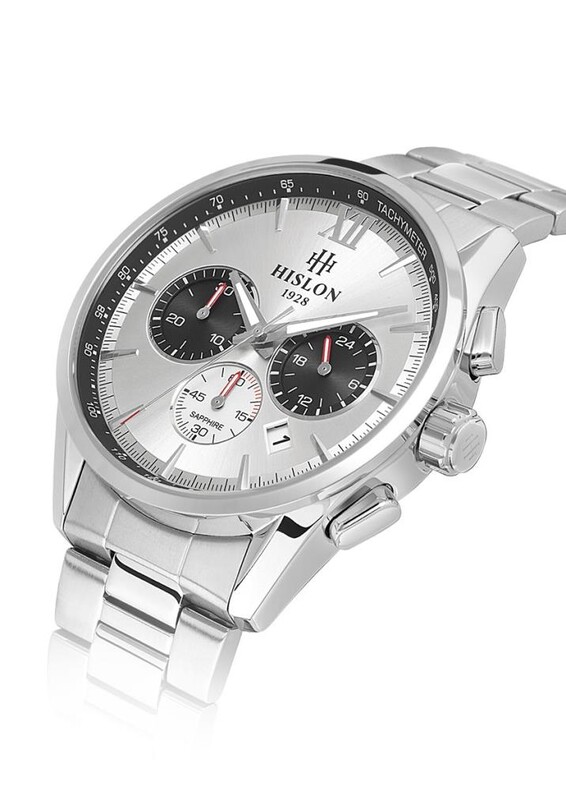 Hislon Masterwork MS206S-02SS Erkek Kol Saati - Thumbnail