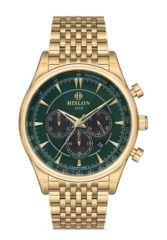 Hislon - Hislon MS101G-15SG Erkek Kol Saati
