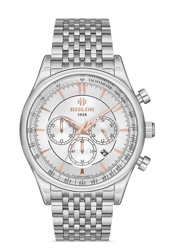 Hislon - Hislon MS101S-02SR Erkek Kol Saati