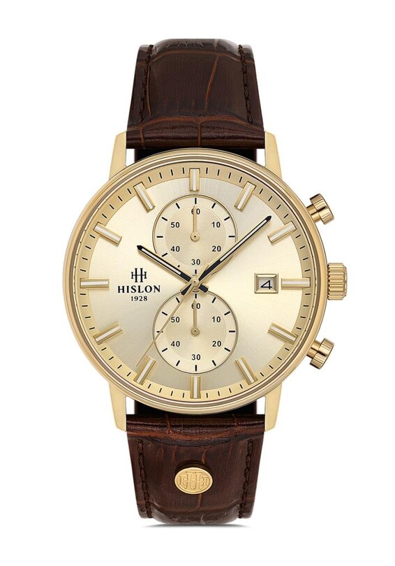 Hislon - Hislon MS200G-02KG Erkek Kol Saati