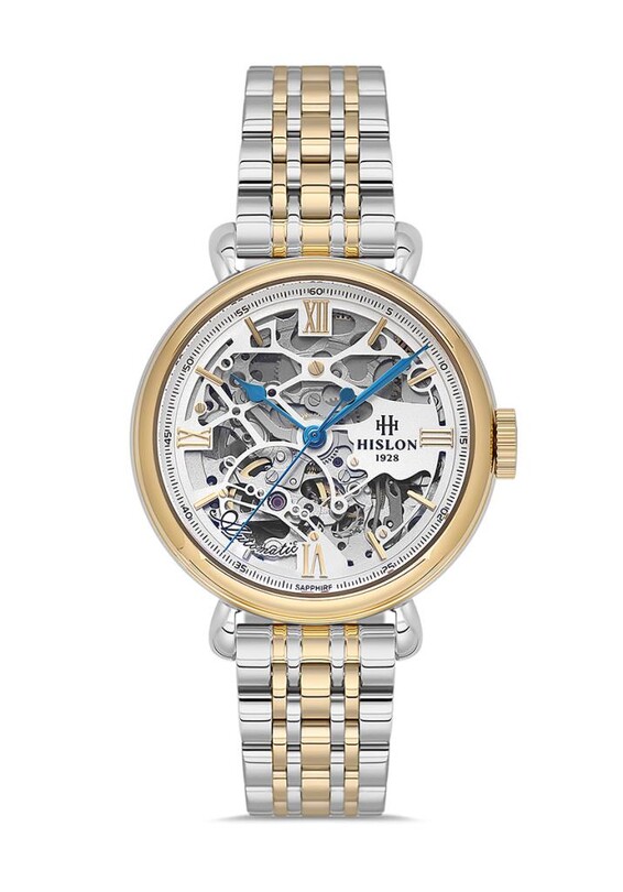 Hislon - Hislon QD142T-16SG Kadın Kol Saati