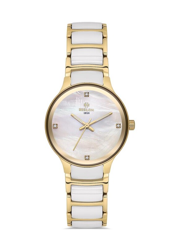 Hislon - Hislon QL110T-09SG Kadın Kol Saati