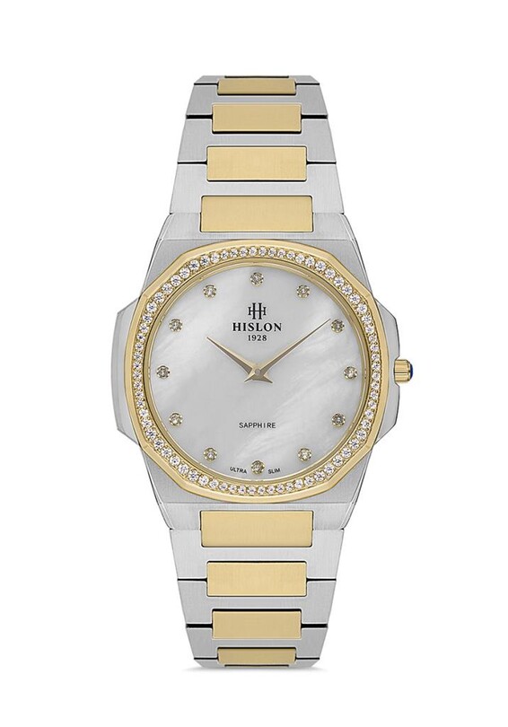 Hislon - Hislon QL127T-09SG Kadın Kol Saati