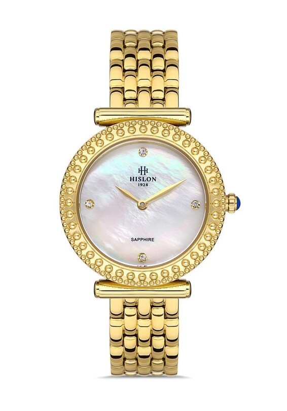 Hislon - Hislon QL139G-09SG Kadın Kol Saati