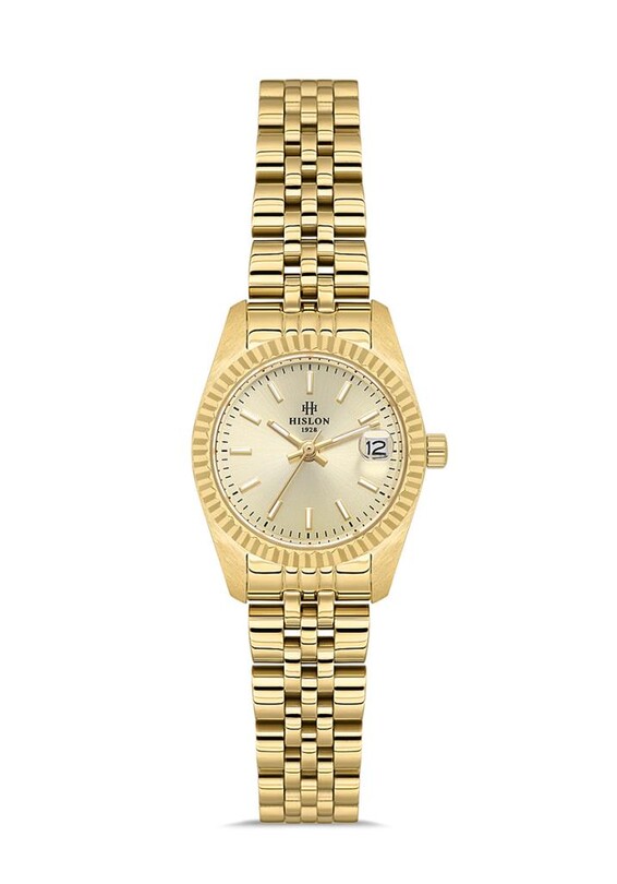Hislon - Hislon QL155G-08SG Kadın Kol Saati