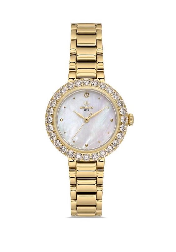Hislon - Hislon QL162G-09SG Kadın Kol Saati