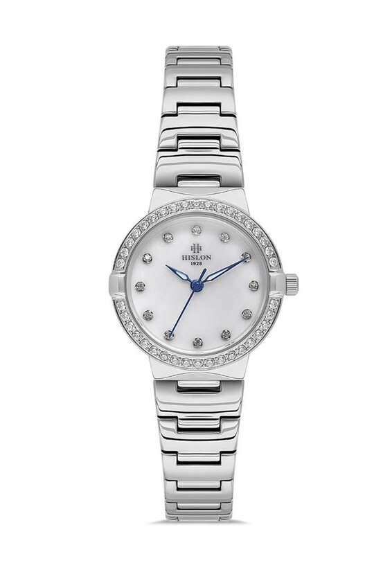 Hislon - Hislon QL163S-09SS Kadın Kol Saati