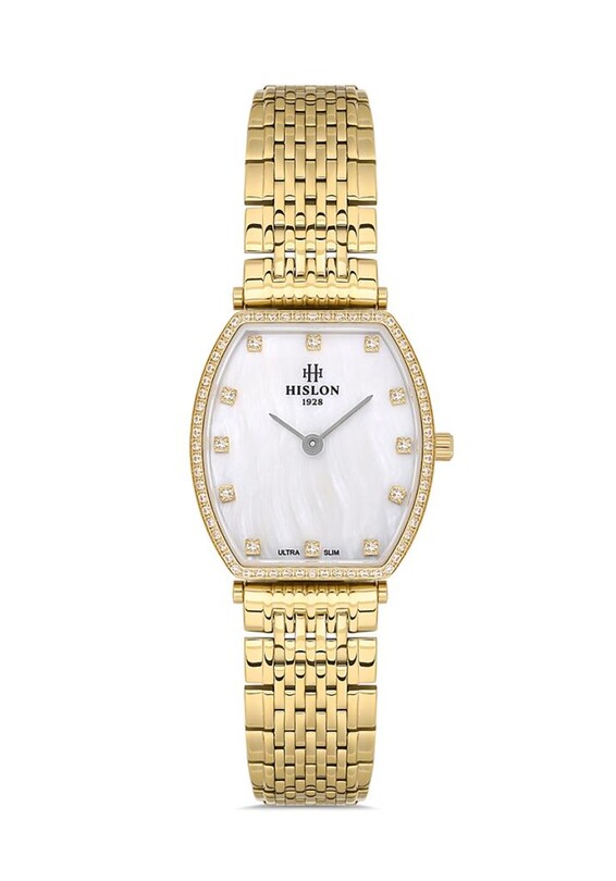Hislon - Hislon QL179G-09SG Kadın Kol Saati
