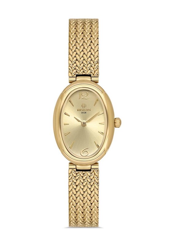 Hislon - Hislon QL184G-08SG Kadın Kol Saati