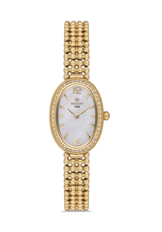 Hislon - Hislon QL185G-09SG Kadın Kol Saati