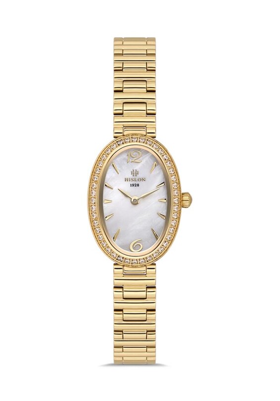 Hislon - Hislon QL186G-09SG Kadın Kol Saati