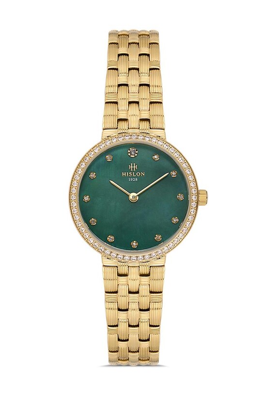 Hislon - Hislon QL188G-15SG Kadın Kol Saati