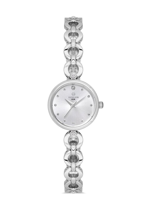 Hislon - Hislon QL192S-02SS Kadın Kol Saati