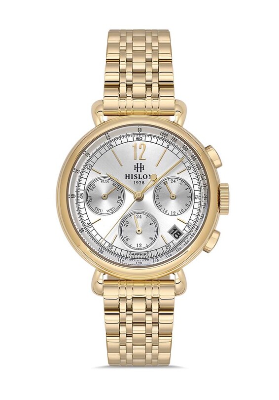 Hislon - Hislon QT142G-02SG Kadın Kol Saati