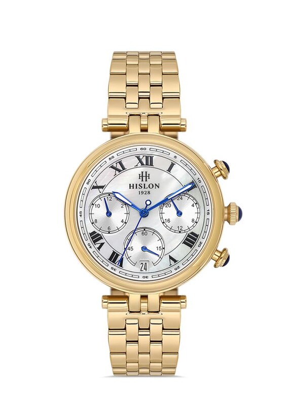 Hislon - Hislon QT144G-09SG Kadın Kol Saati