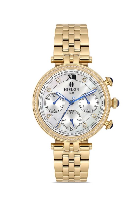 Hislon - Hislon QT144G-10SG Kadın Kol Saati
