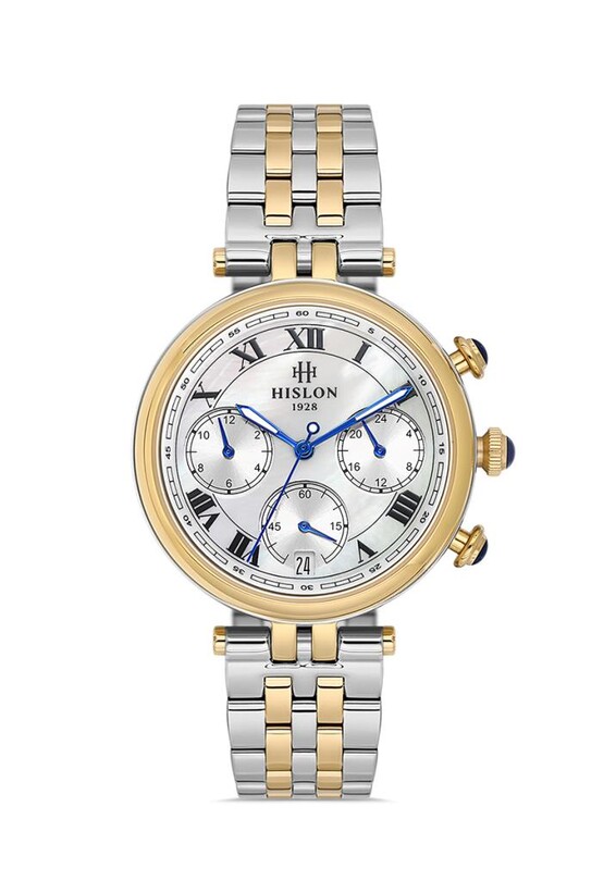 Hislon - Hislon QT144T-09SG Kadın Kol Saati