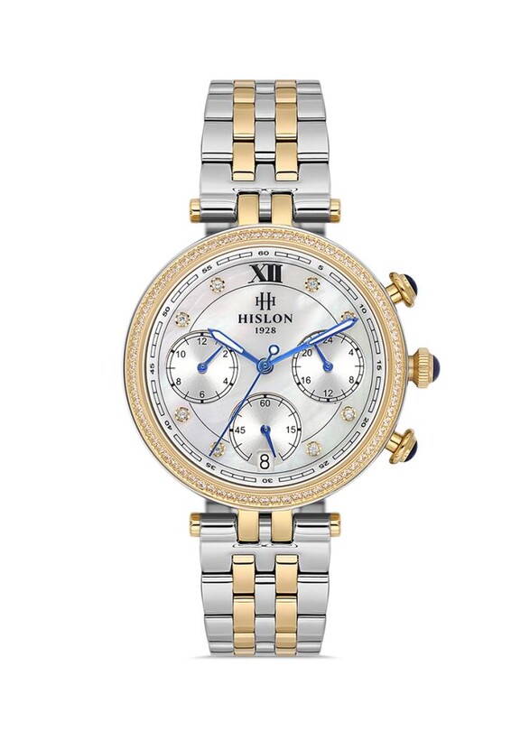 Hislon - Hislon QT144T-10SG Kadın Kol Saati