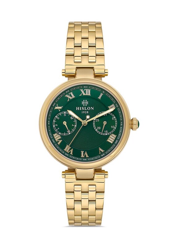 Hislon - Hislon QT146G-15SG Kadın Kol Saati
