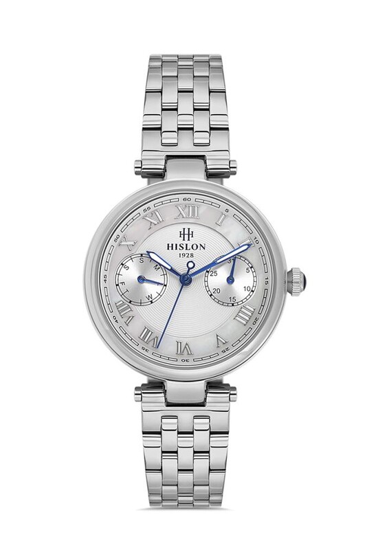 Hislon - Hislon QT146S-02SS Kadın Kol Saati
