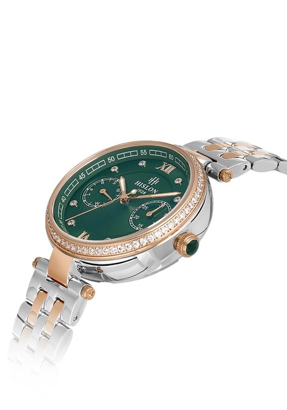 Hislon QT146T-10SR Kadın Kol Saati - Thumbnail