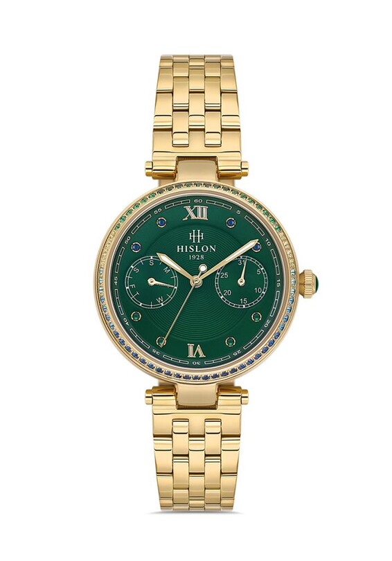 Hislon - Hislon QT146T-16SG Kadın Kol Saati
