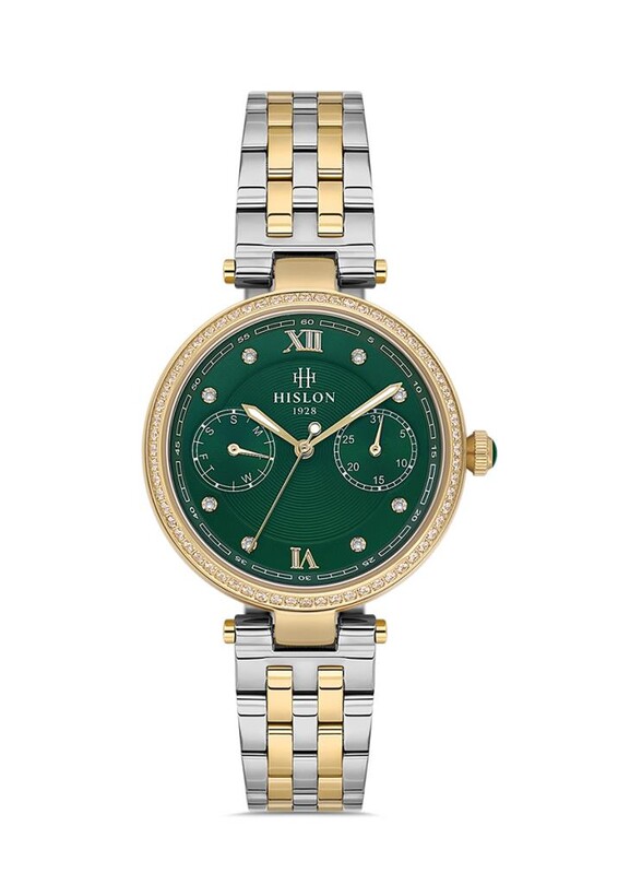 Hislon - Hislon QT146T-17SG Kadın Kol Saati