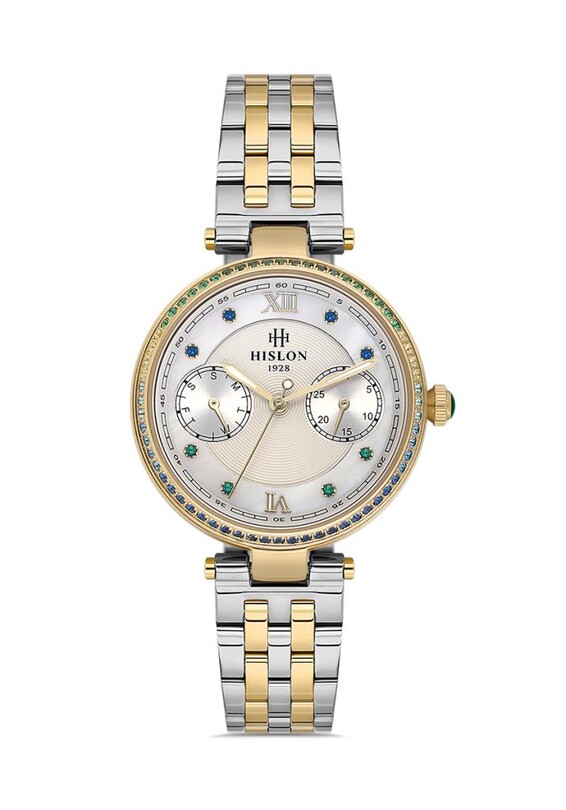 Hislon - Hislon QT146T-18SG Kadın Kol Saati