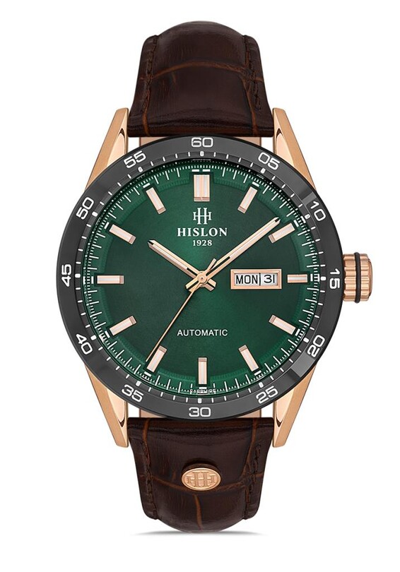 Hislon - Hislon SD107T-15BR Erkek Kol Saati