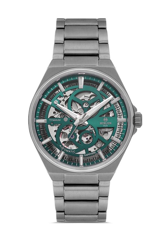 Hislon - Hislon SD157V-15SS Erkek Kol Saati