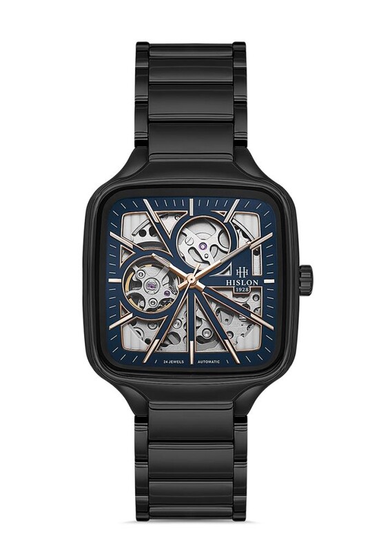 Hislon - Hislon SD166B-11SR Erkek Kol Saati