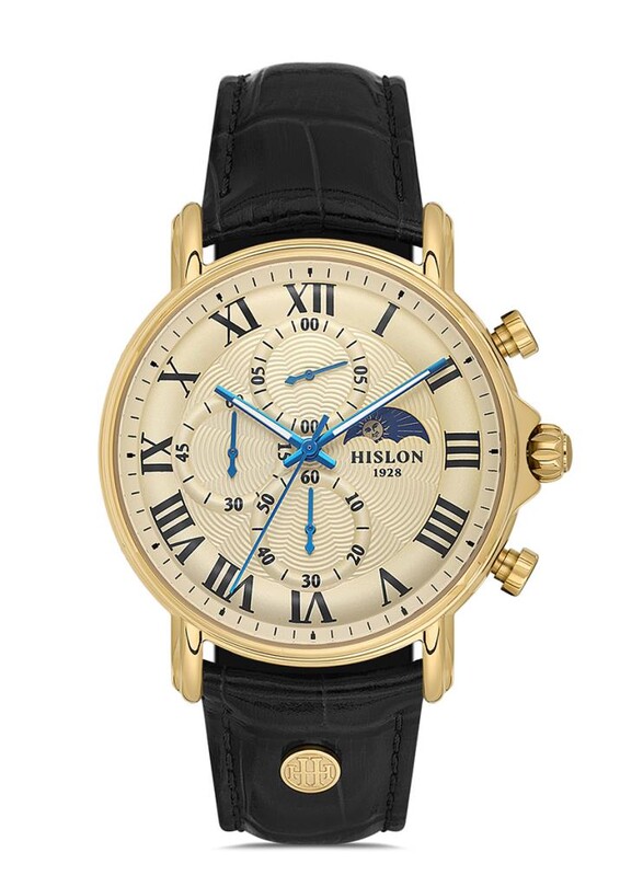 Hislon - Hislon TM112G-08BG Erkek Kol Saati