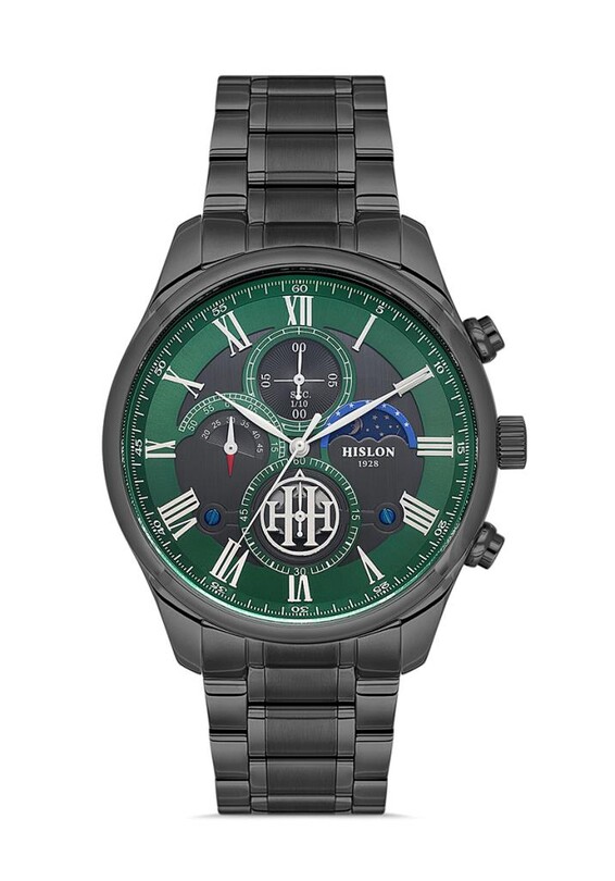 Hislon - Hislon TM113N-15SS Erkek Kol Saati