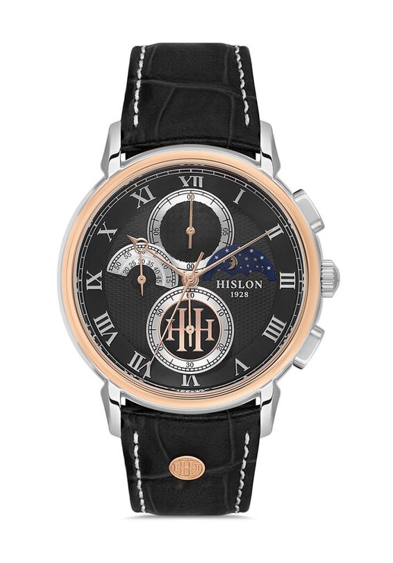 Hislon - Hislon TM143T-04BR Erkek Kol Saati