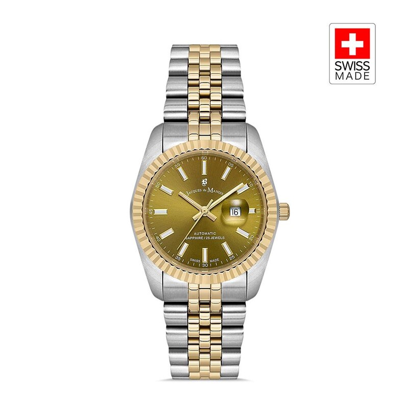 JACQUES DU MANOIR - INSPIRATION JWL04116 (Sellita SW100, 25 Jewels Otomatik Mekanizmalı, Swiss Made) Kadın Kol Saati