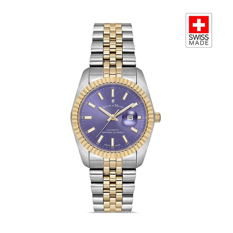 JACQUES DU MANOIR - INSPIRATION JWL04119 (Sellita SW100, 25 Jewels Otomatik Mekanizmalı, Swiss Made) Kadın Kol Saati