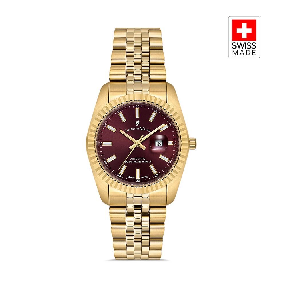 INSPIRATION JWL04122 (Sellita SW100, 25 Jewels Otomatik Mekanizmalı, Swiss Made) Kadın Kol Saati