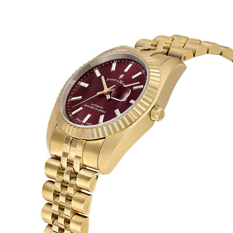 INSPIRATION JWL04122 (Sellita SW100, 25 Jewels Otomatik Mekanizmalı, Swiss Made) Kadın Kol Saati - Thumbnail