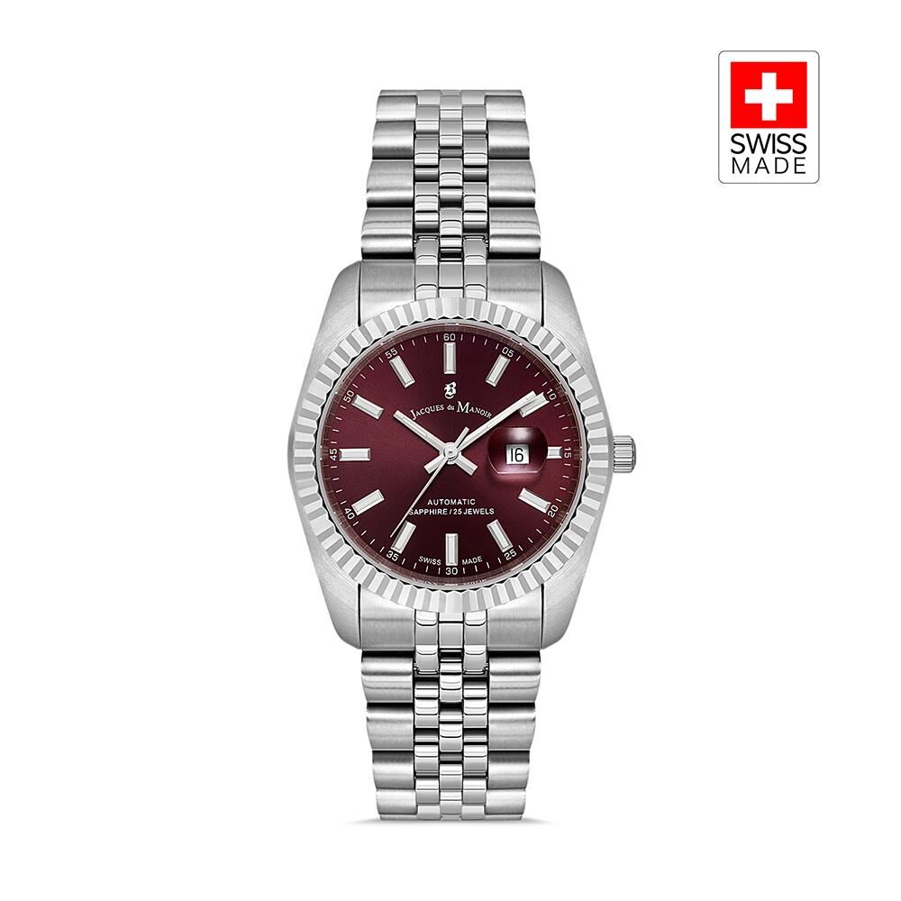 INSPIRATION JWL04125 (Sellita SW100, 25 Jewels Otomatik Mekanizmalı, Swiss Made) Kadın Kol Saati