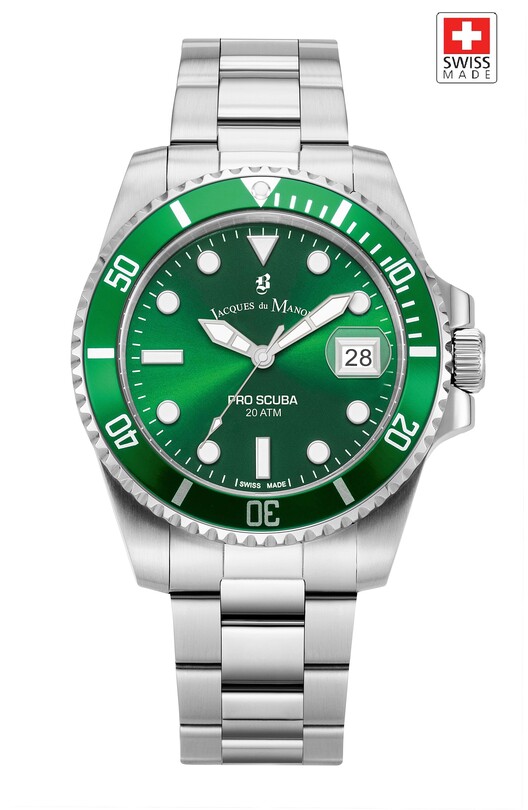 JACQUES DU MANOIR - PRO SCUBA JWG02701 Erkek Kol Saati