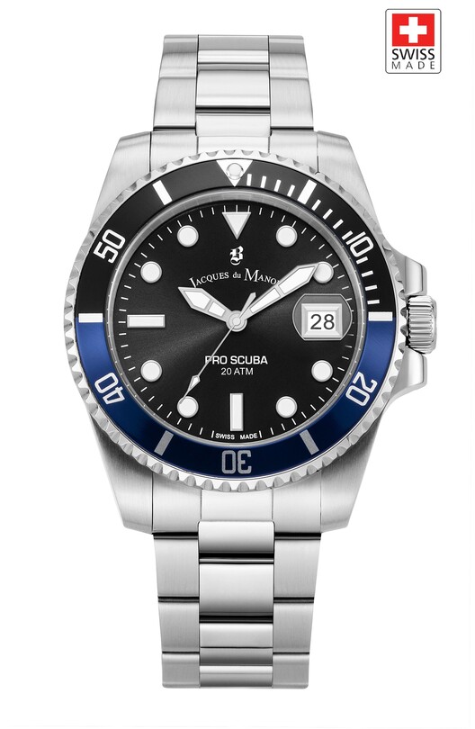 JACQUES DU MANOIR - PRO SCUBA JWG02703 Erkek Kol Saati